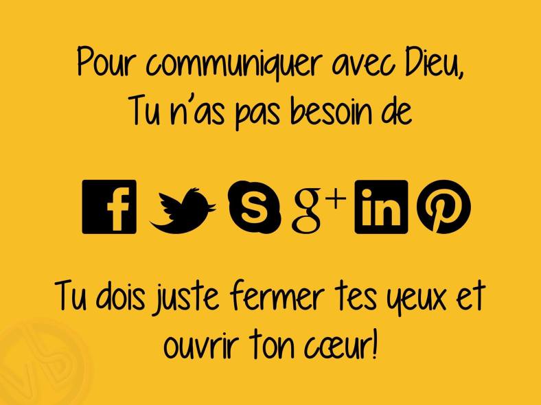 Communiquer avec Dieu