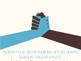 "Aidons-nous davantage les uns les autres puisque, vous le voyez, le jour du Seigneur est proche." Hébreux 10:25