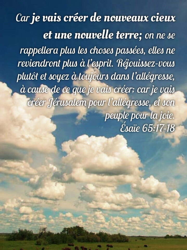 Esaïe 65:17-18