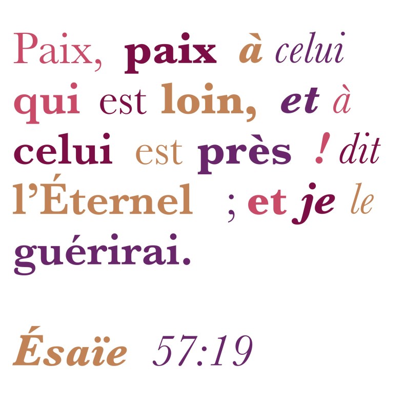 Esaïe 57:19