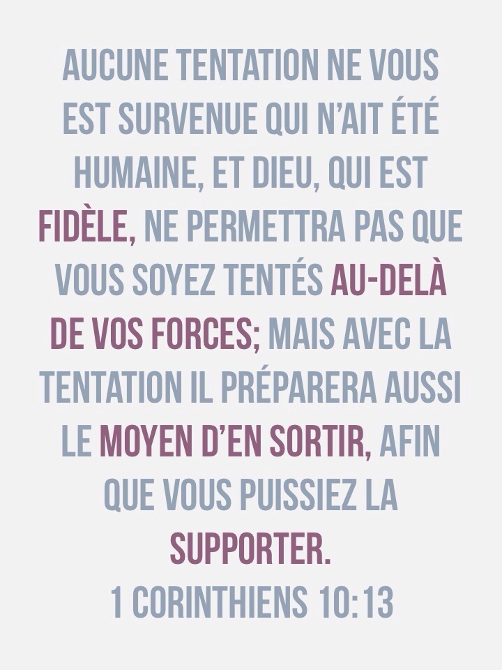 1 Corinthiens 10:13