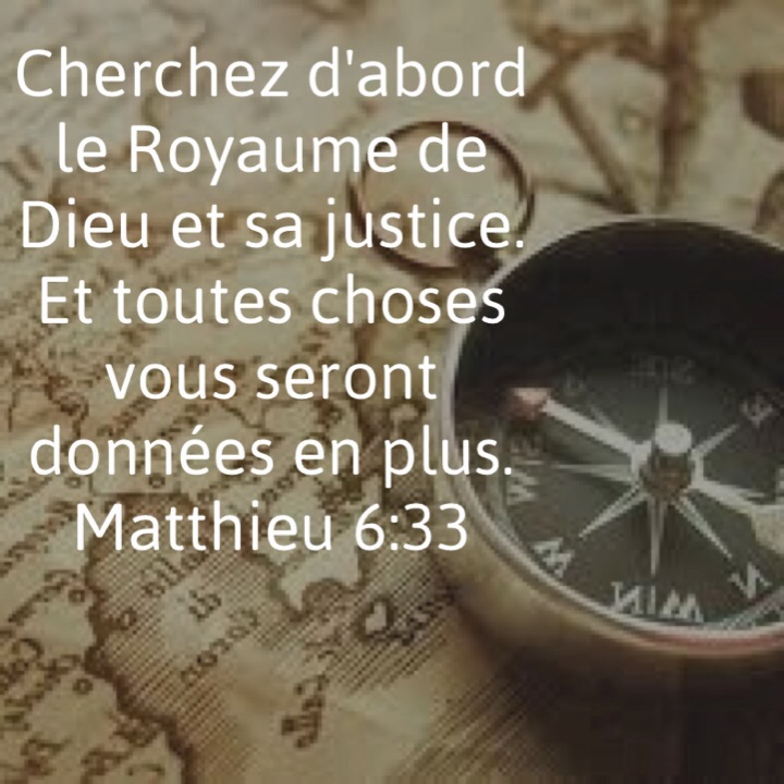 Matthieu 6:33