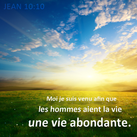 Jean 10:10
