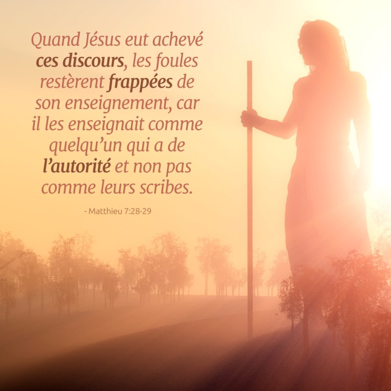 Matthieu 7:28