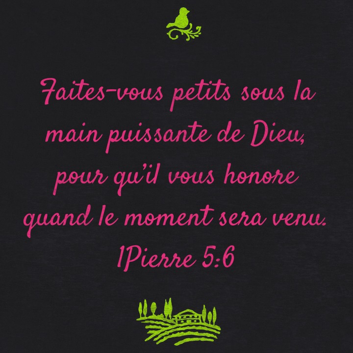 1Pierre 5:6