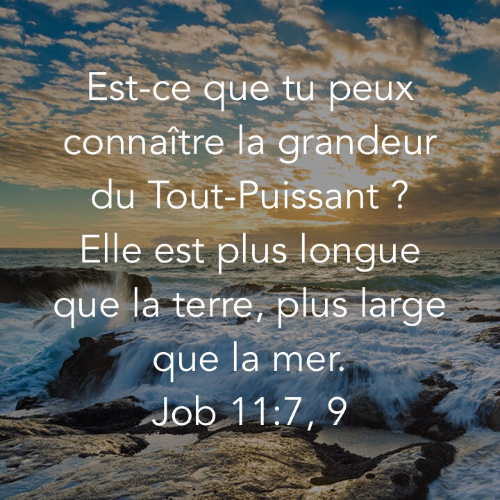 Job 11:7&9