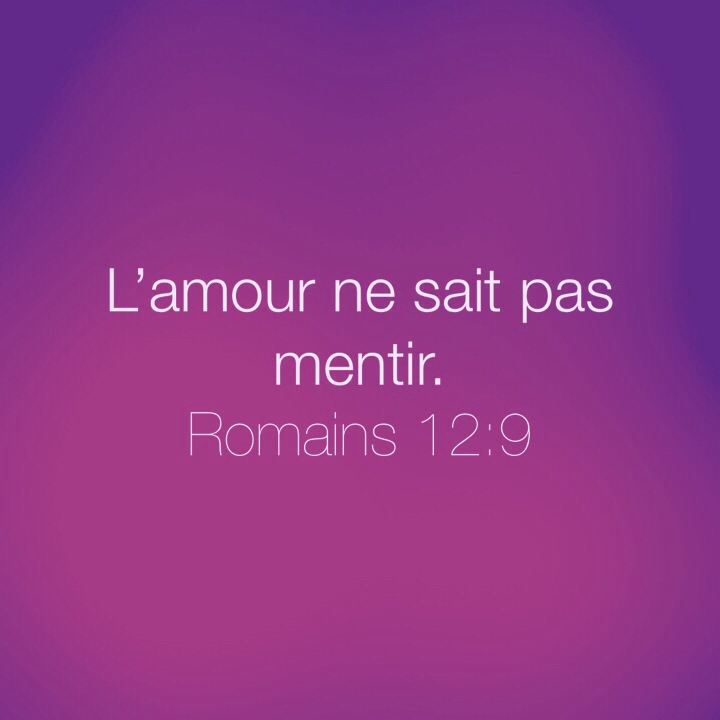 Romains 12:9