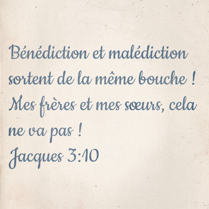 Jacques 3:10