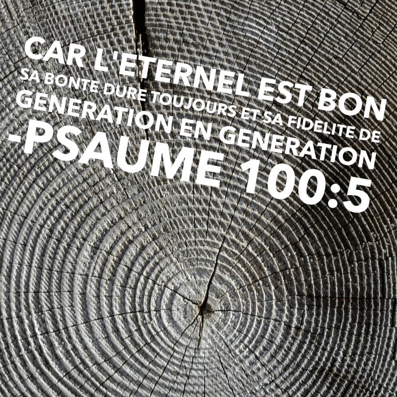 Psaume 100:5