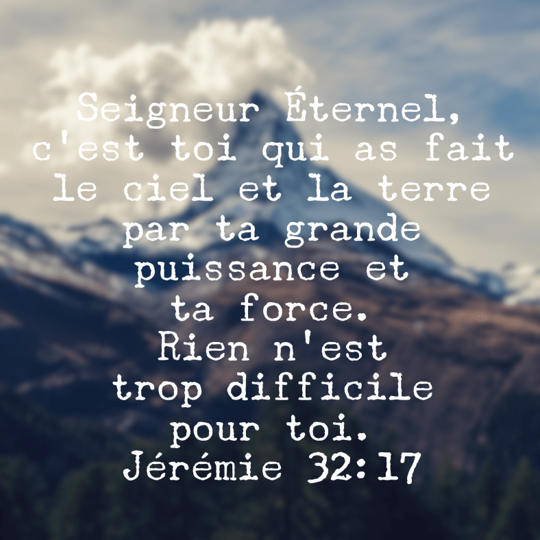 Jérémie 32:17