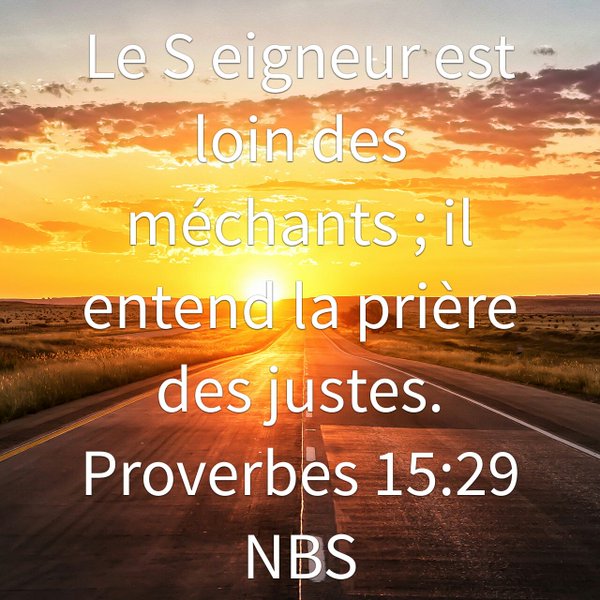 Proverbes 15:29