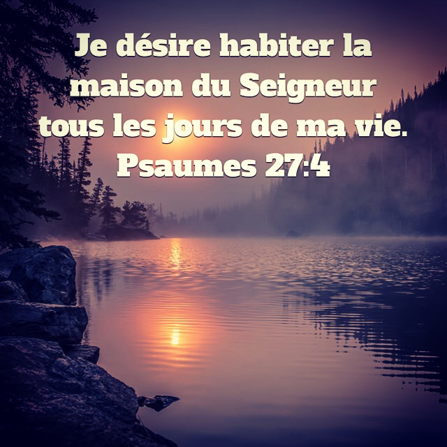 Psaume 27:4