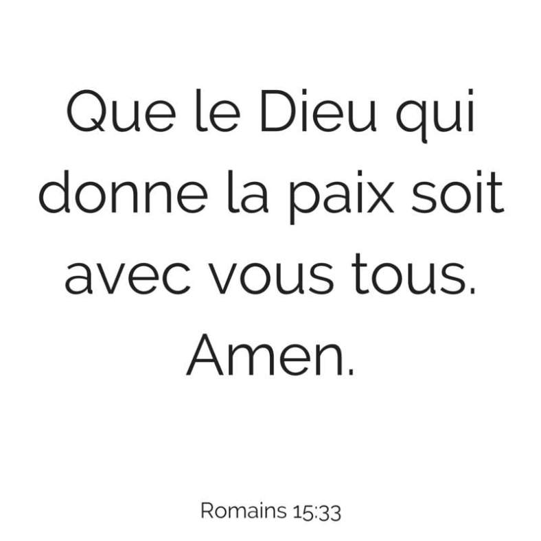 Romains 15:33