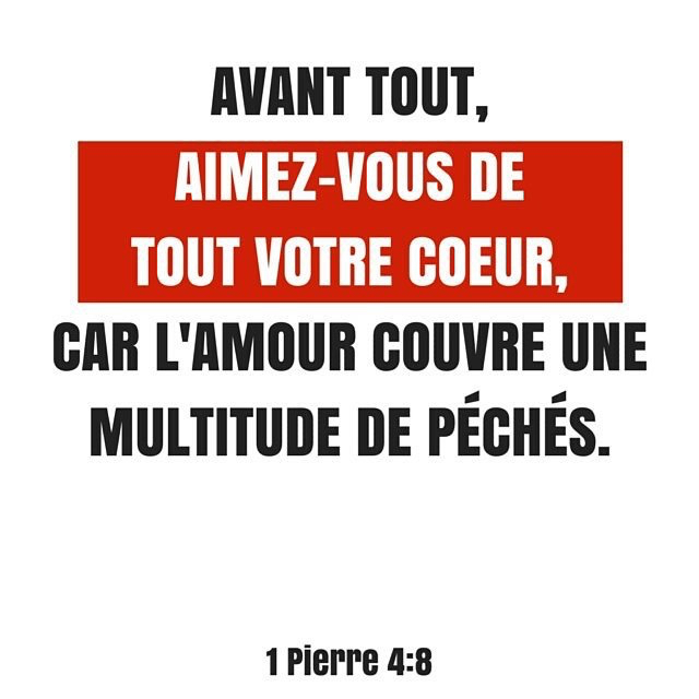 1 Pierre 4:8