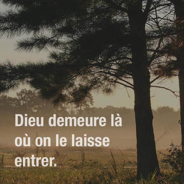 citation - Dieu demeure