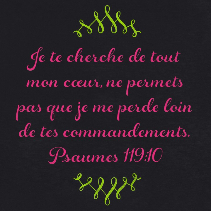 Psaume 119:10