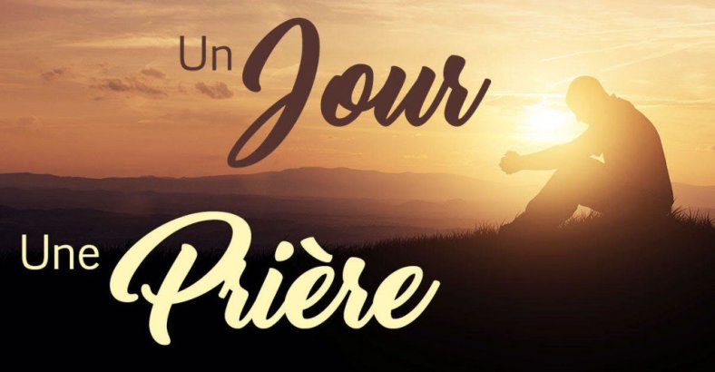 citation - un jour/une priere