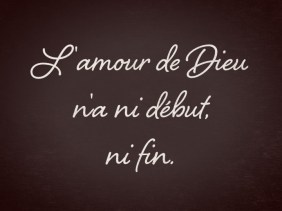 Citation, amour, Dieu