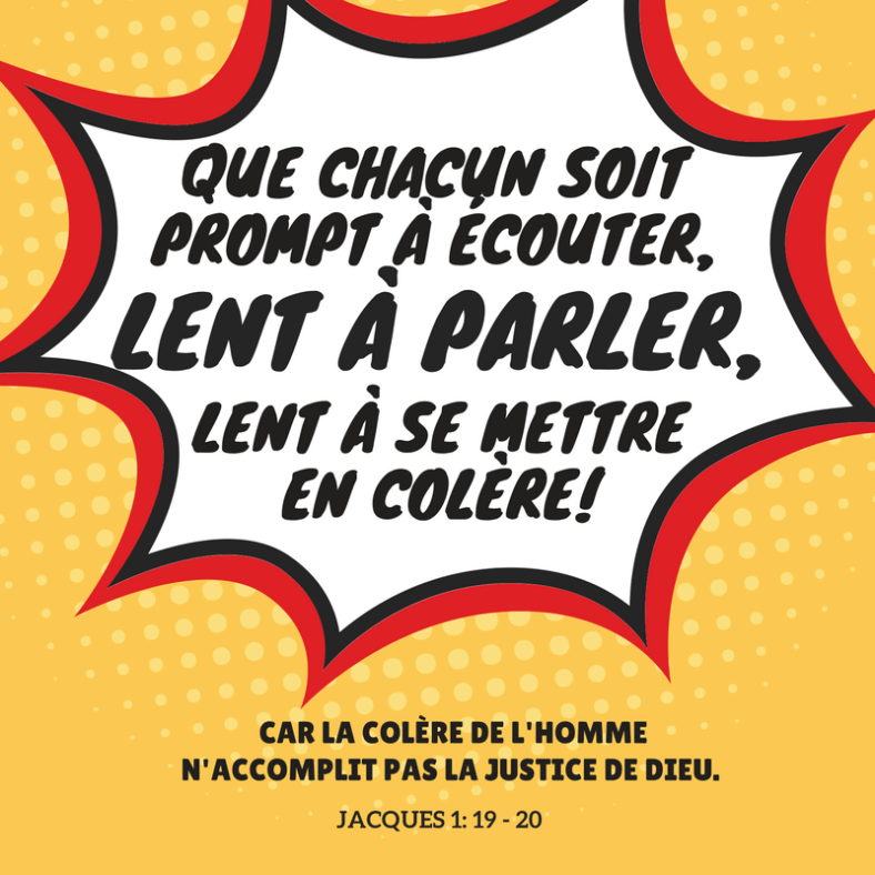 Jacques, laBible, lent, parler