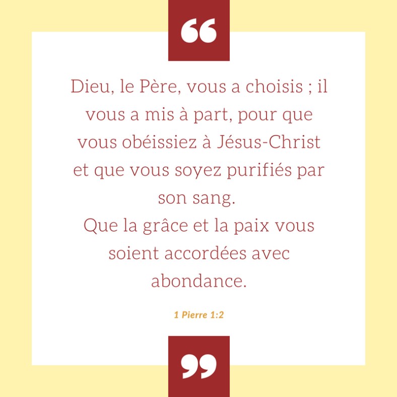 Dieu, choisis, obéir