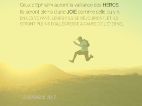 Héros, joie