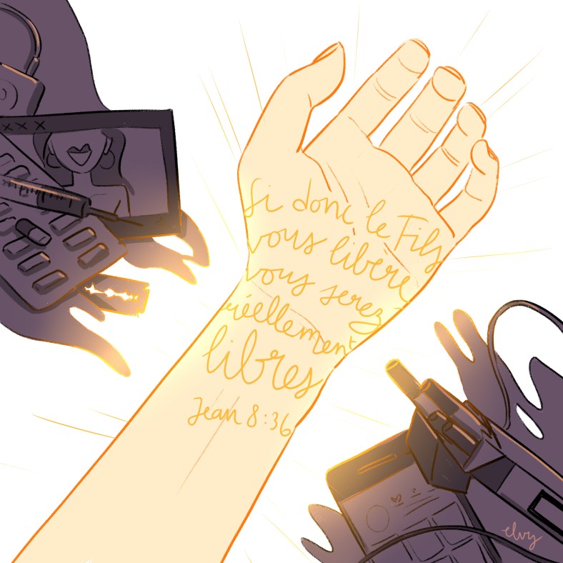 libérer, Jésus, débarrasser