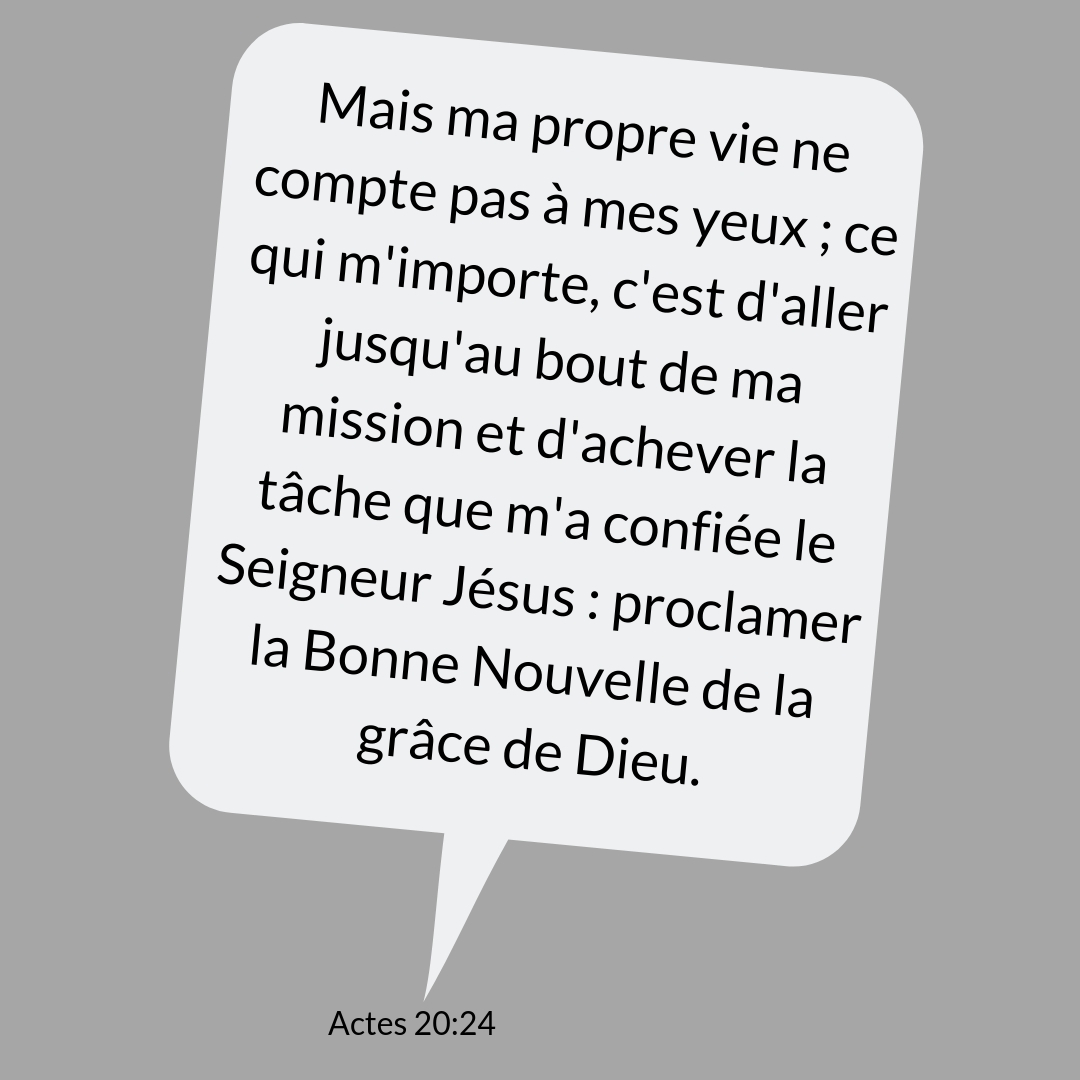 Proclamer la Bonne Nouvelle | 1001 versets
