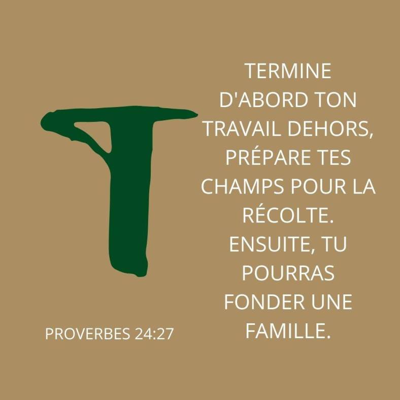 T. Prépare tes champs !