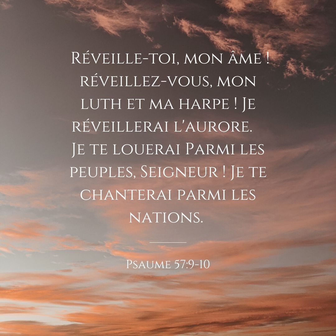 Réveille-toi, mon âme ! | 1001 versets